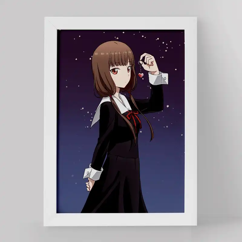 تابلو خندالو مدل ماکی شیجو انیمه کاگویا ساما کد 15980