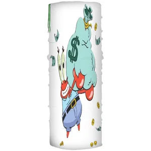 دستمال سر و گردن مدل اقای خرچنگ کد E 186