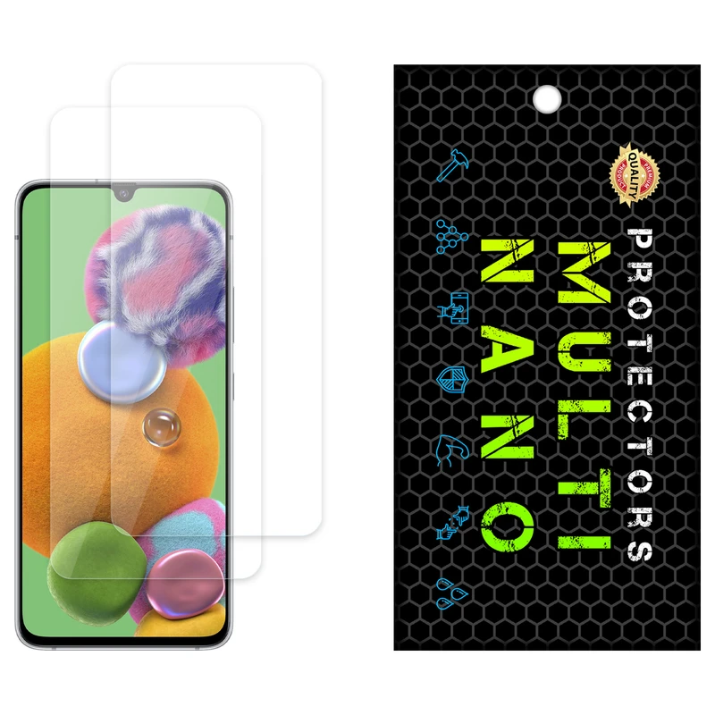 محافظ صفحه نمایش مولتی نانو مدل X-S2N مناسب برای گوشی موبایل سامسونگ Galaxy A90 5G بسته دو عددی