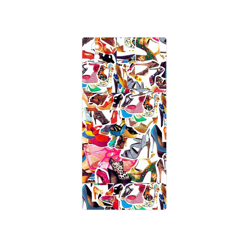 برچسب پوششی ماهوت مدل Collage of High heel Shoes مناسب برای گوشی موبایل سونی Xperia L1