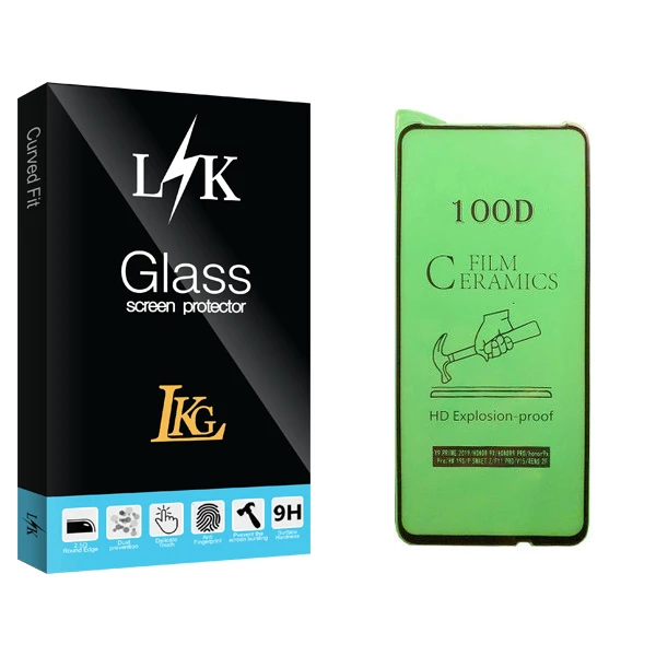 محافظ صفحه نمایش سرامیکی ال کا جی مدل LK Glass مناسب برای گوشی موبایل هوآوی Y9 Prime 2019