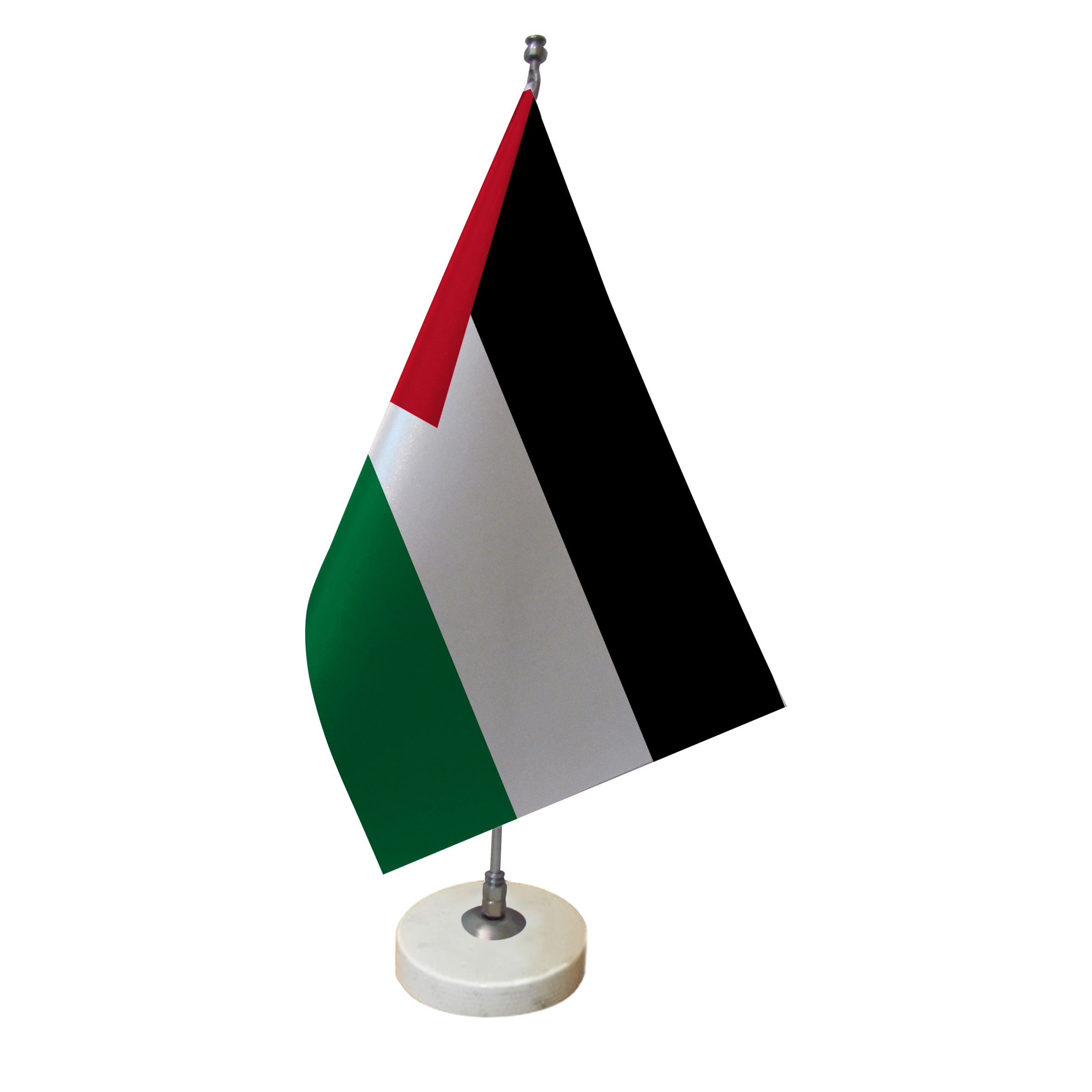 پرچم رومیزی طرح پرچم کشور فلسطین کد pr81