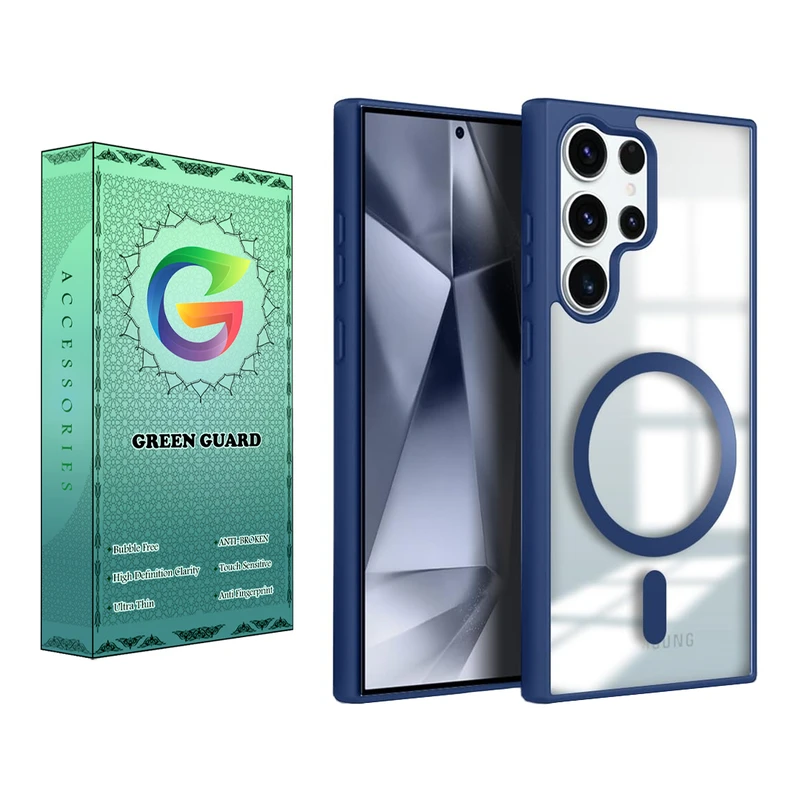 کاور گرین گارد طرح Magsafe-Color کد KkL_J90 مناسب برای گوشی موبایل سامسونگ Galaxy S23 Ultra