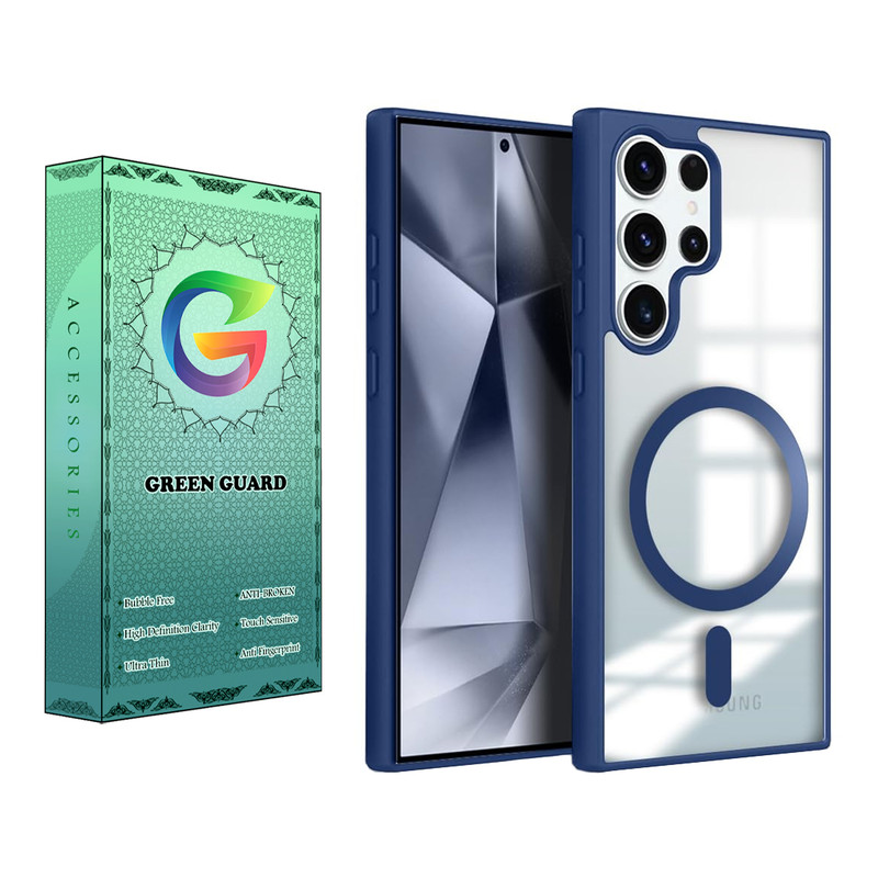 کاور گرین گارد طرح Magsafe-Color کد KkL_B78 مناسب برای گوشی موبایل سامسونگ Galaxy S24 Ultra