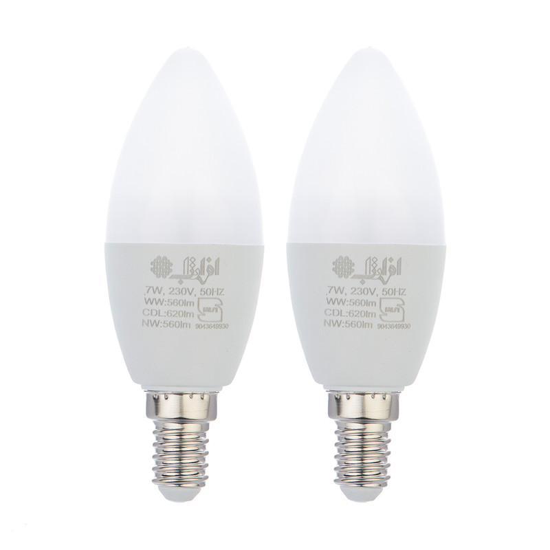 قیمت و خرید لامپ ال ای دی 7 وات شمعی افراتاب مدل AF-C37-7W پایه E14 ...