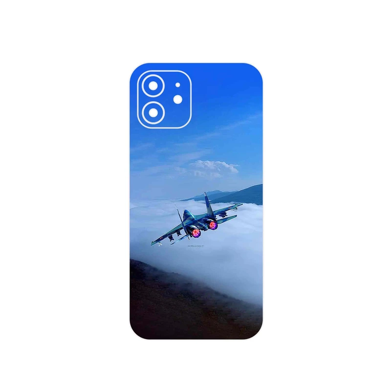 برچسب پوششی ماهوت مدل Fighter plane Su27 مناسب برای گوشی موبایل اپل iPhone 12