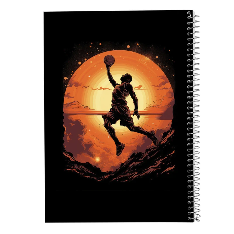 دفتر مشق 50 برگ مدوپد مدل Slam Dunk کد DF2787