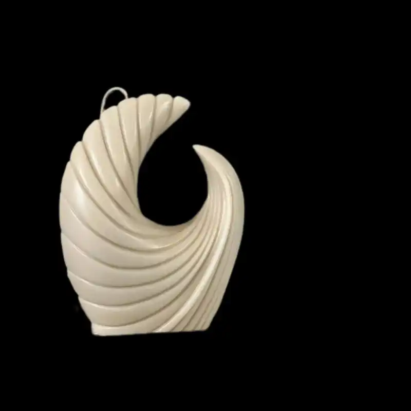 شمع دست ساز مدل نیمه ماه