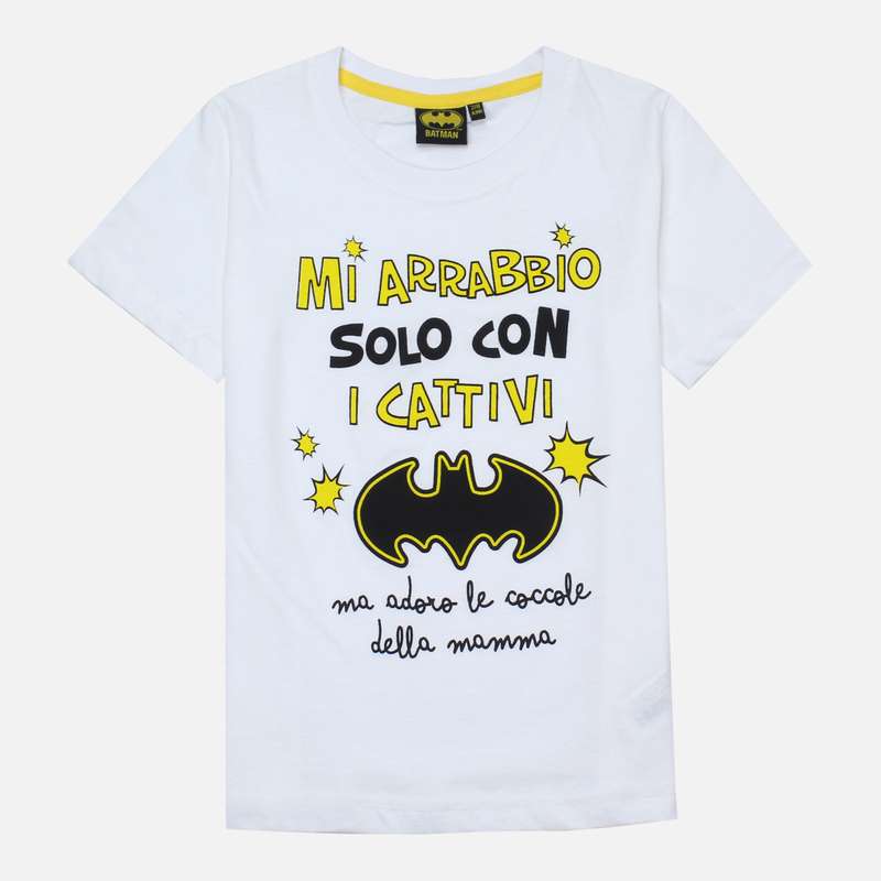 تی شرت آستین کوتاه پسرانه بتمن مدل SOLO.CON0002