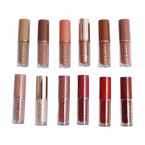 رژ لب مایع هندیان مدل 0695 مجموعه 12 عددی