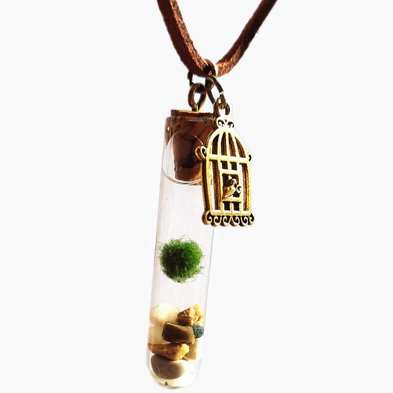 گردنبند زنانه مدل گیاه زنده معجون حیات