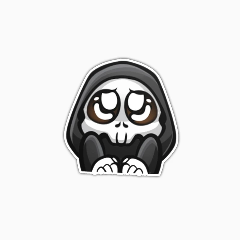 استیکر لپ تاپ و موبایل بووم طرح روح گوگولی کد UV024