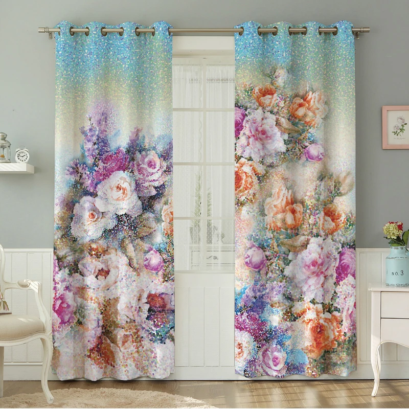 پرده نیروانا طرح مدرن  مدل مخمل کد 4554 سایز 140×280 سانتی متر