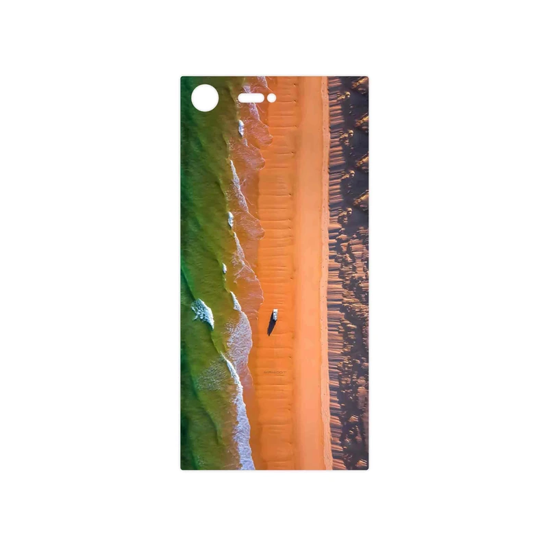 برچسب پوششی ماهوت مدل Beach and Green Sea مناسب برای گوشی موبایل سونی Xperia XZ Premium
