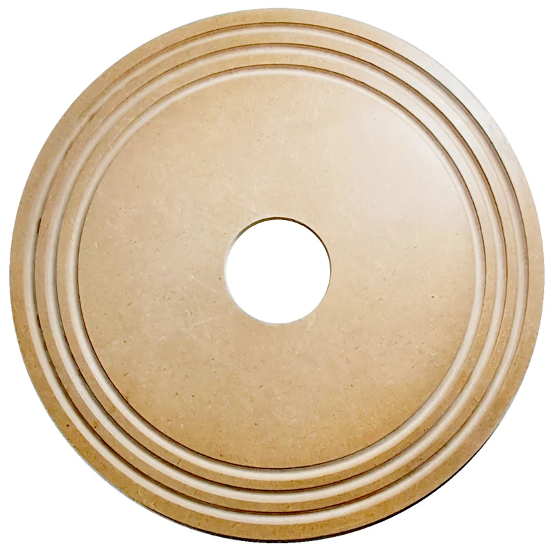 اسلایس چوبی مدل قاب شیار دار طرح cnc کد 50