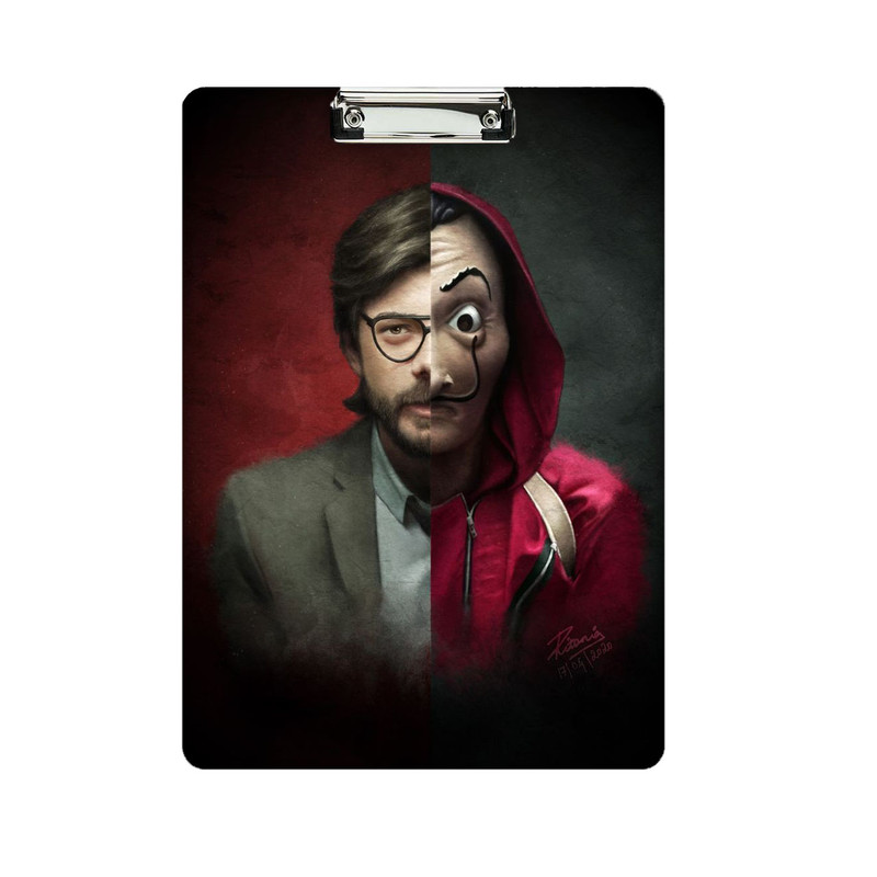 تخته شاسی مدل Mony Heist کد 2130 سایز A4