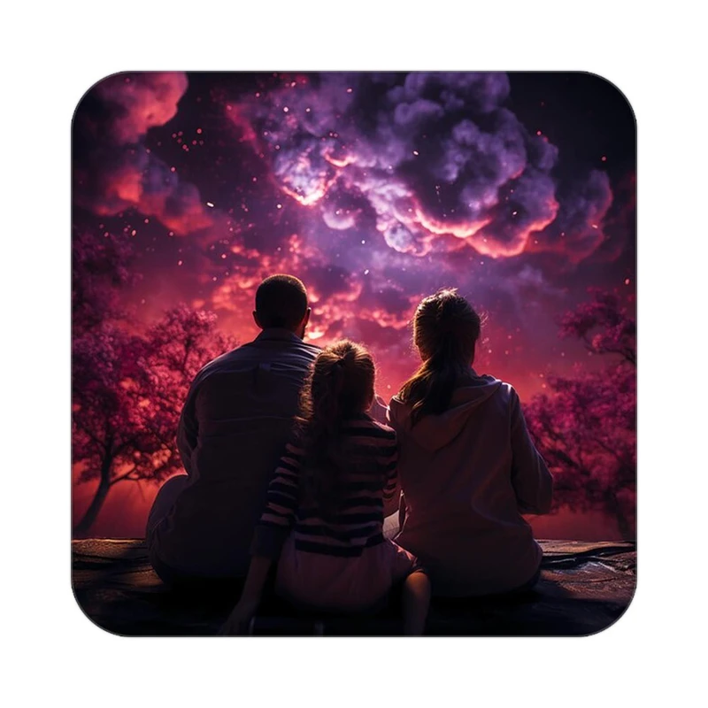 زیر لیوانی کاکتی مدل عاشقانه کد mp11192