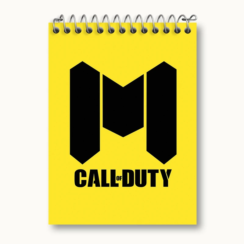 دفتر یادداشت 50 برگ خندالو مدل Call Of Duty کد 3850