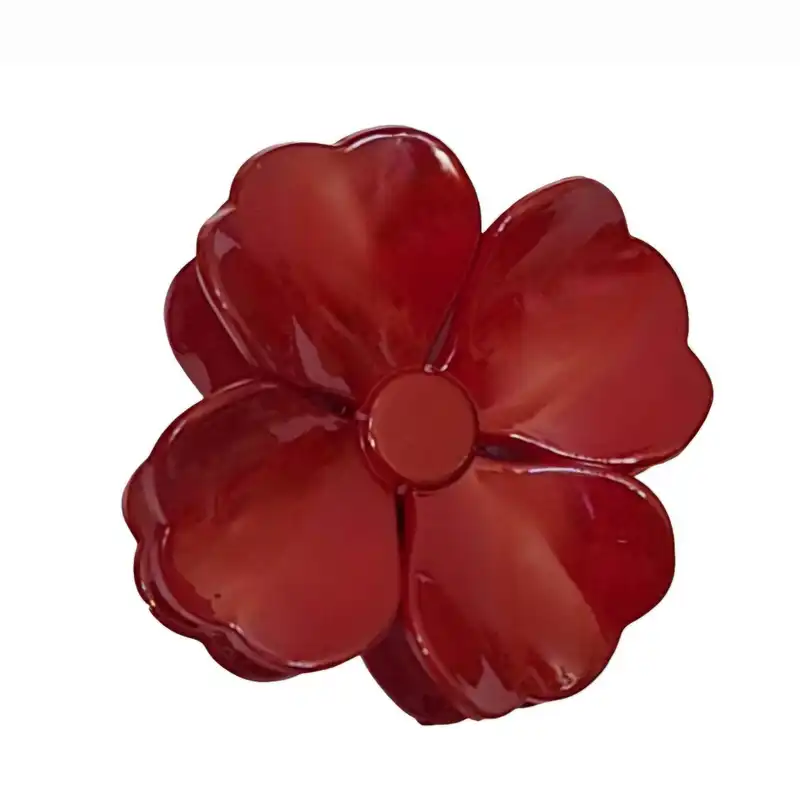 کلیپس مو زنانه مدل گل براق