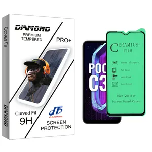JF Diamond Pro Clear Ceramics Screen Protector For Xiaomi Poco C31