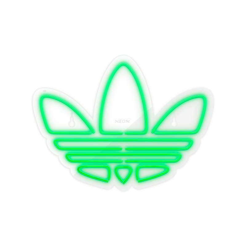 چراغ دیواری نئون دیزاین طرح Adidas-Logo_GR