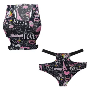 ست شورت و نیم تنه زنانه مدل  J-NIZ_3773