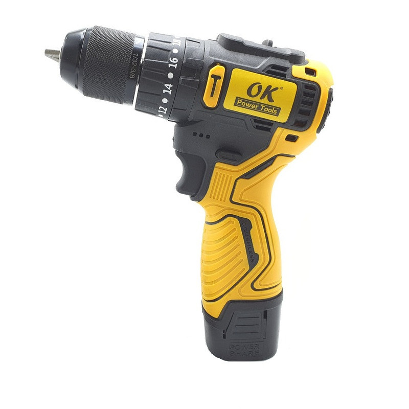 مجموعه 27 عددی دریل چکشی شارژی براشلس اوکی مدل 4030