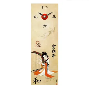 ساعت دیواری طرح نقاشی ژاپنی کد J01