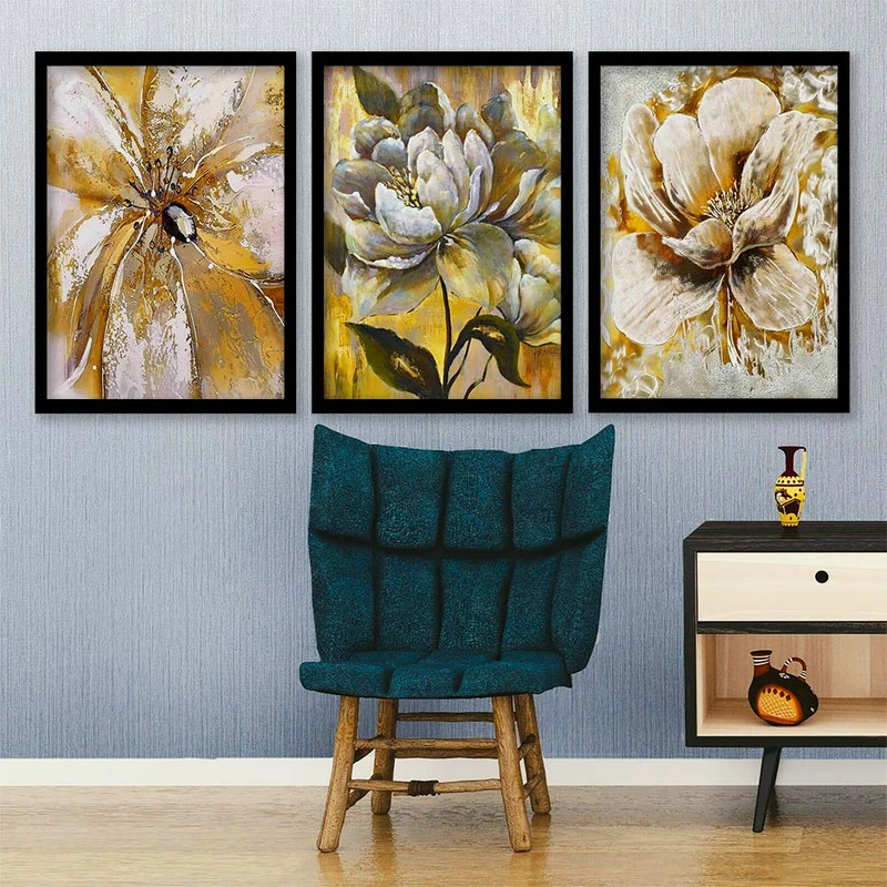 تابلو صبا طرح مدل دکوراتیو کد 241 مجموعه 3 عددی