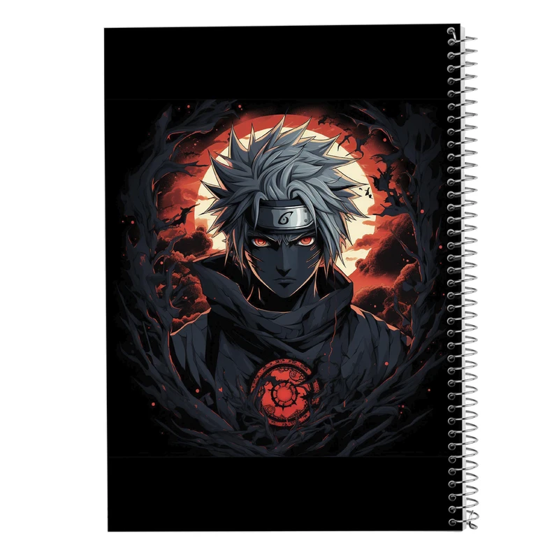 دفتر شطرنجی 50 برگ مدوپد مدل Naroto کد DF11431