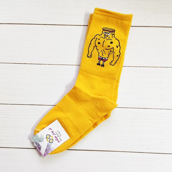 جوراب ساق بلند زنانه تن پوش هنگامه مدل کش اسپرت باب اسفنجی ورزشکار  -  - 2