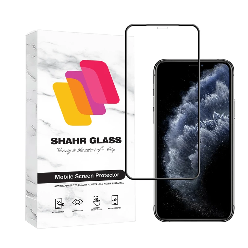 محافظ صفحه نمایش شهر گلس مدل BAGAIRS مناسب برای گوشی موبایل اپل iPhone 11 Pro / iPhone XS / iPhone X