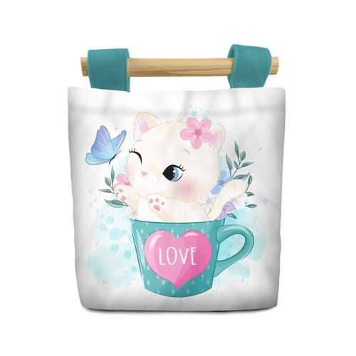 سبد اسباب بازی شمسه نگار مدل آویز طرح خرس