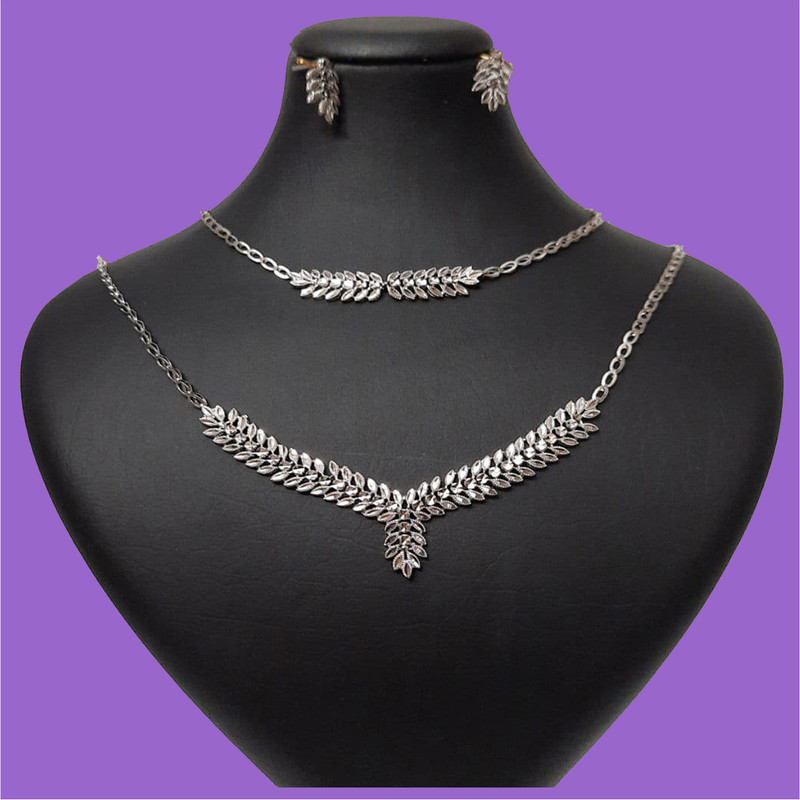 نیم ست طلا 18 عیار زنانه گالری یارطلا کد SR31-W 