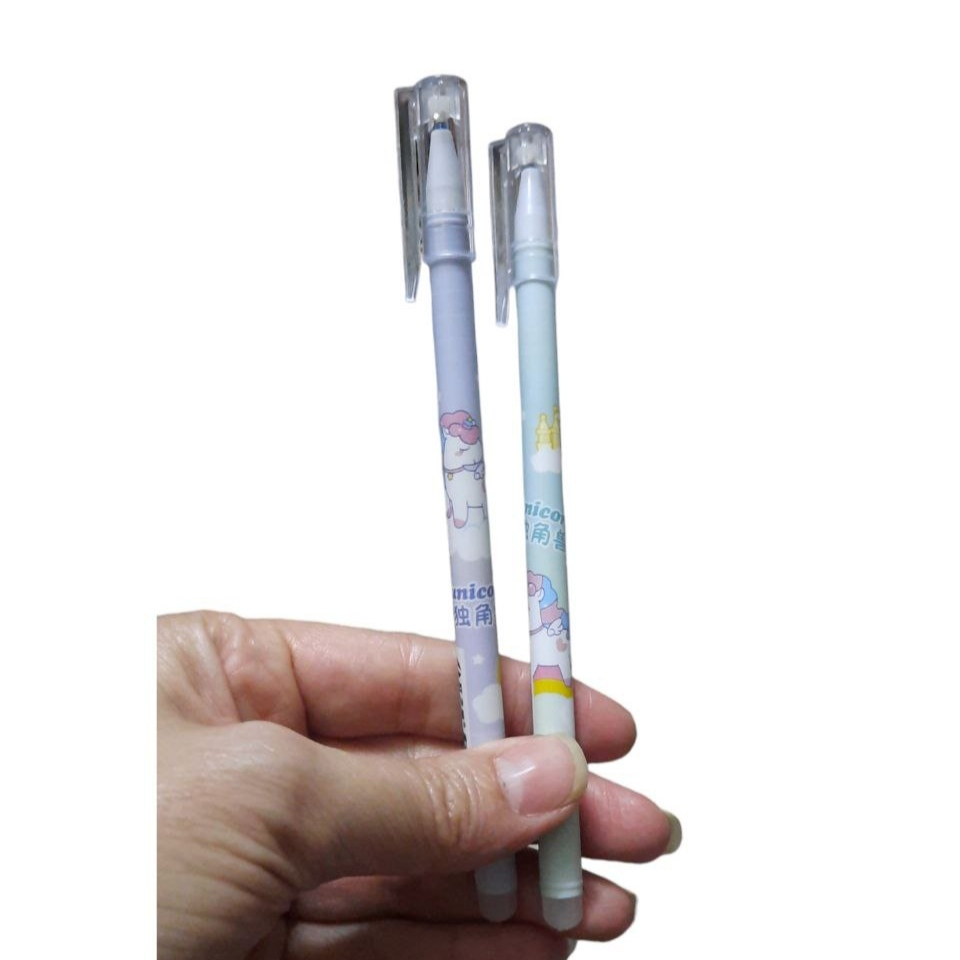 خودکار مدل پاک کن دار طرح یونیکورن مجموعه 2 عددی