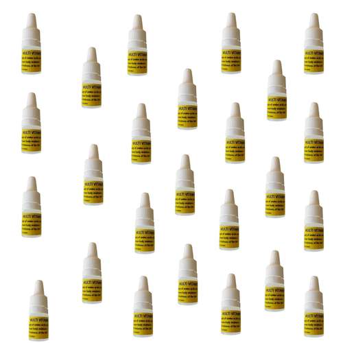 قطره مولتی ویتامین پرندگان مدل Golden Total حجم 125 میلی لیتر مجموعه 25 عددی