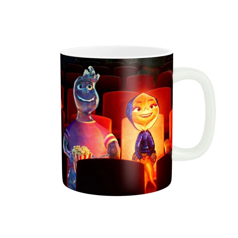 ماگ طرح امبر و وید در انیمه المنتال Elemental کد Elemental-08