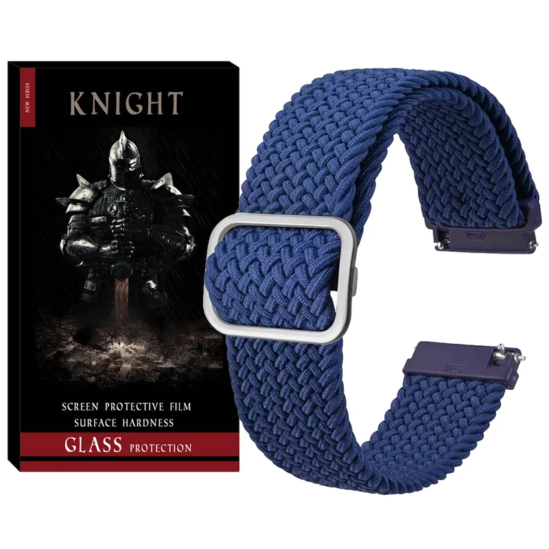 بند نایت مدل Braided KT TW مناسب برای ساعت هوشمند سامسونگ Galaxy Gear S3 / Galaxy Watch 3 45mm / Watch 46mm / S3 Frontier / S3 Classic Gear 2 R380 / Neo R381 / Live 382