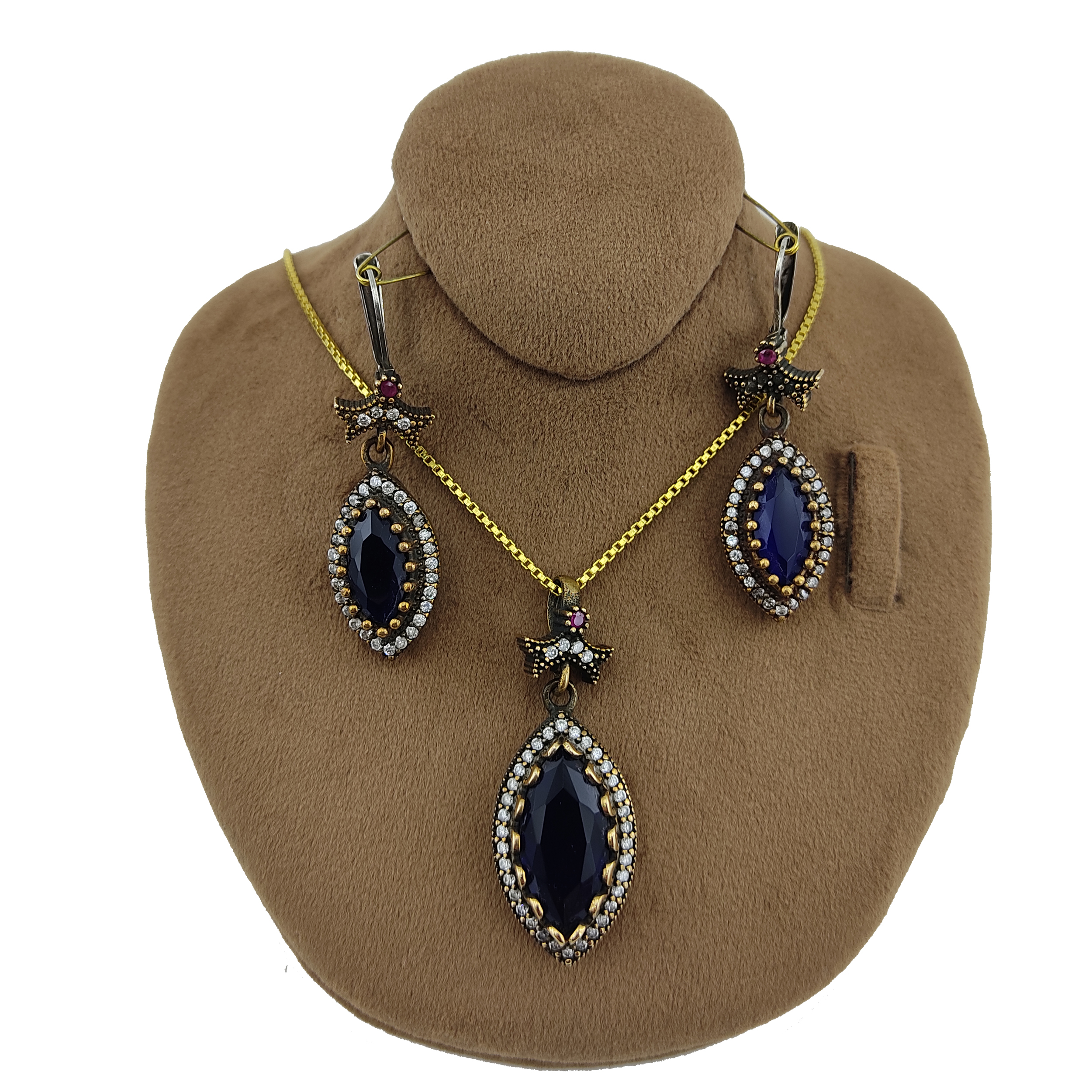 نیم ست نقره زنانه مدل 0204