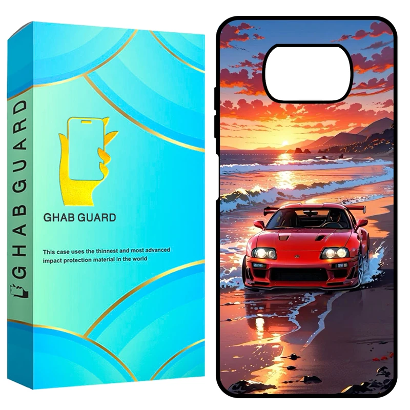 کاور قاب گارد طرح ماشین مدل GCHPX3 مناسب برای گوشی موبایل شیائومی Poco X3 / X3 NFC / X3 Pro