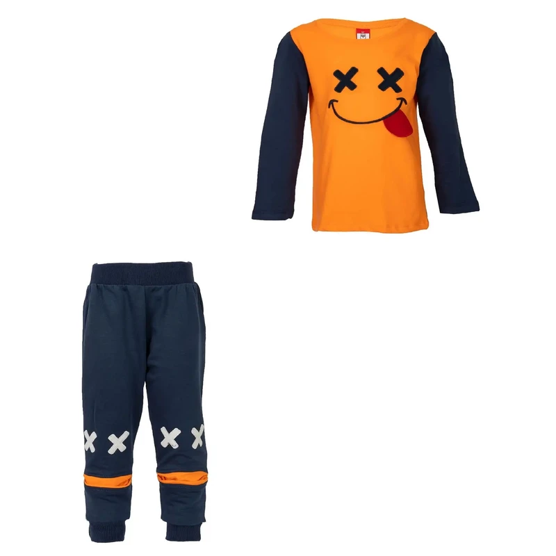 ست تی شرت و شلوار پسرانه مدل MMDS-AS1265