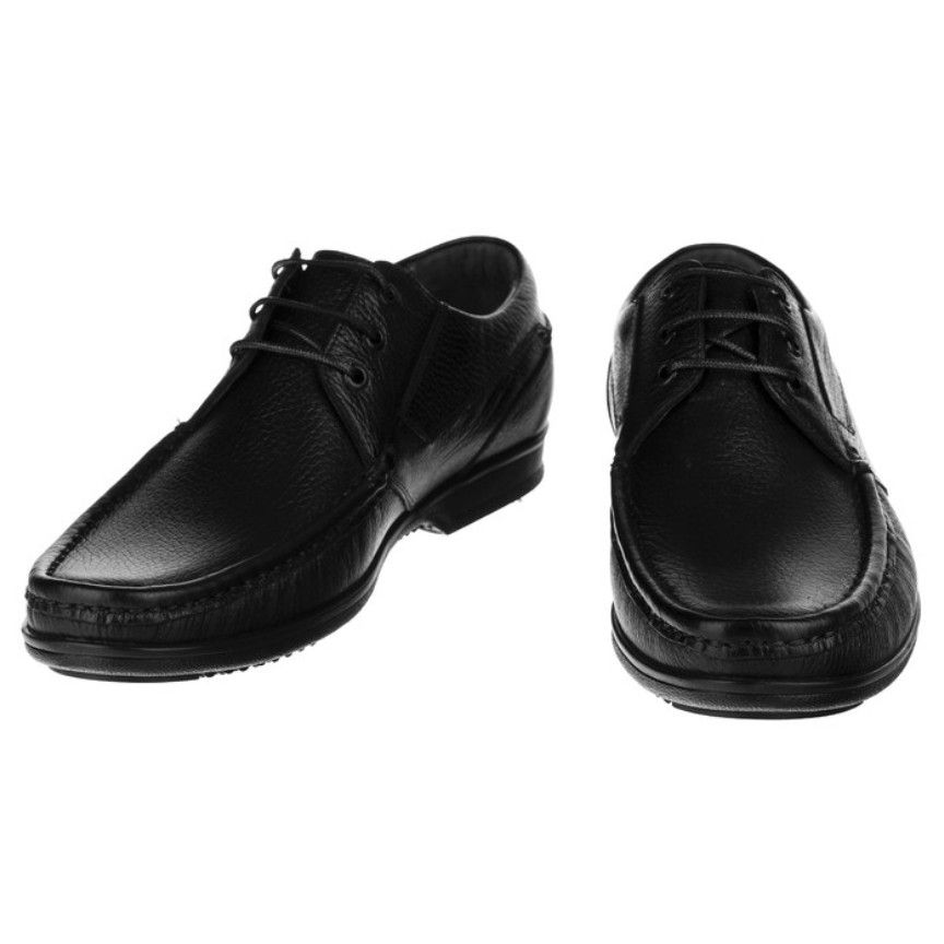 کفش مردانه ساتین مدل چرم طبیعی کد 2c503 -  - 5