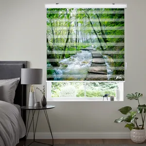  پرده زبرا زیو مدل L5017 سایز 150x200 سانتی متر