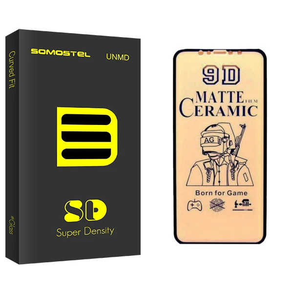 محافظ صفحه نمایش مات سوماستل مدل SD Glass مناسب برای گوشی موبایل اپل Iphone X/Xs/11 Pro
