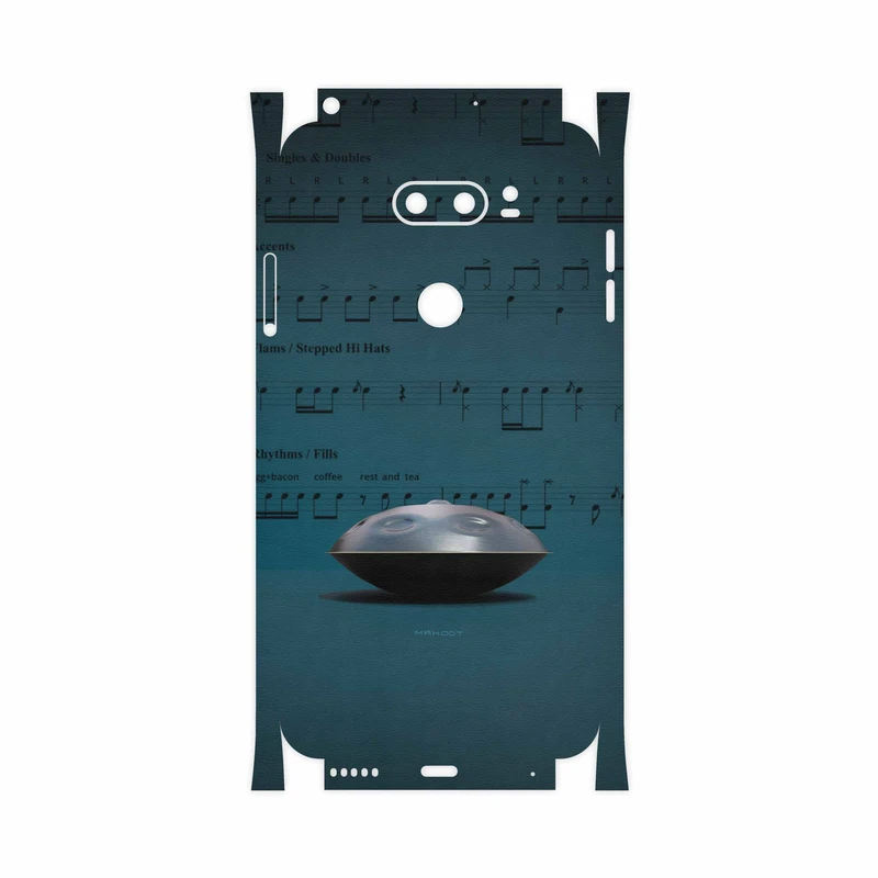 برچسب پوششی ماهوت مدل Hang Instrument-FullSkin مناسب برای گوشی موبایل ال جی V30