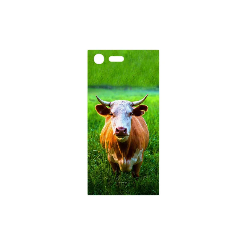 برچسب پوششی ماهوت مدل Cow مناسب برای گوشی موبایل سونی Xperia X Compact