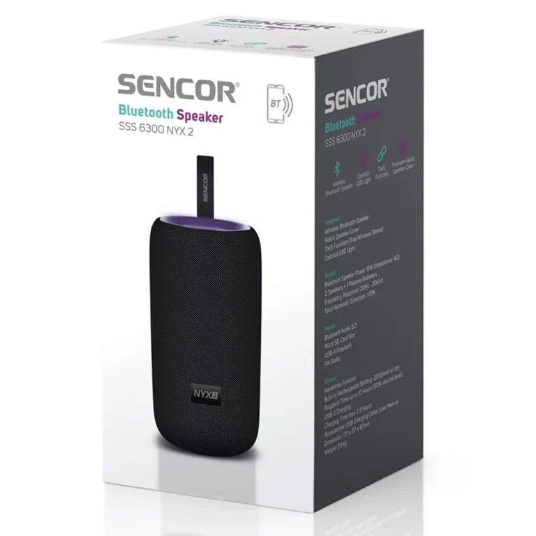 اسپیکر بلوتوثی قابل حمل سنکور مدل SSS 6300