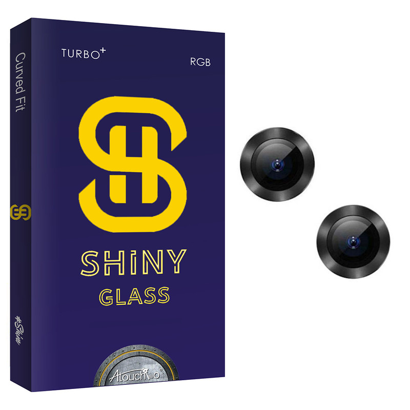 محافظ لنز دوربین آتوچبو مدل Shiny Glass مناسب برای گوشی موبایل اپل iPhone 13