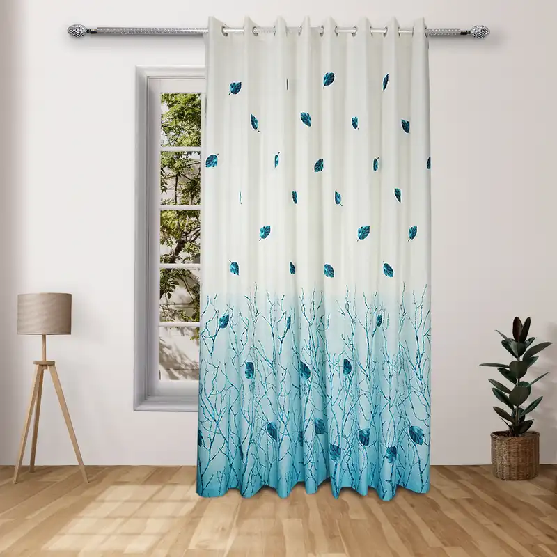 پرده نوین دکور سیلوانا مدل خزان 2030 سایز 280 × 300 سانتی متر