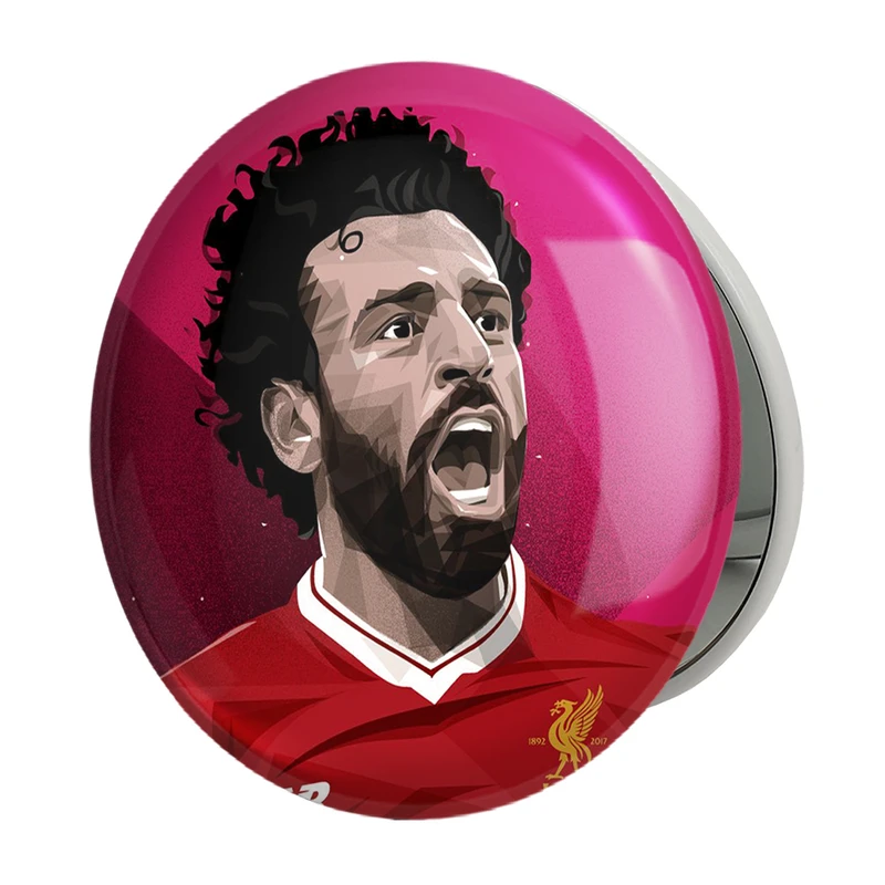 آینه جیبی خندالو طرح محمد صلاح مدل تاشو کد 2115 